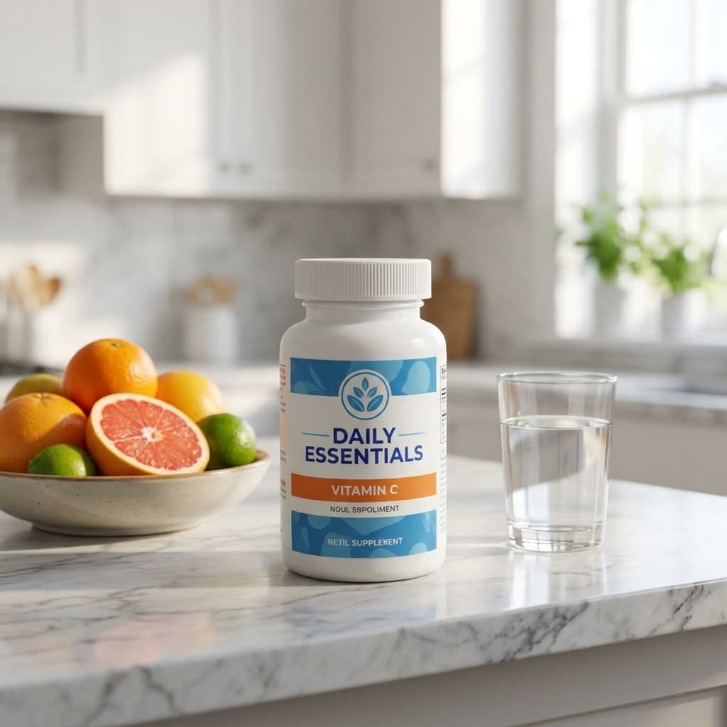 Lifestyle 1 — supplement bottle Amazon listing pack