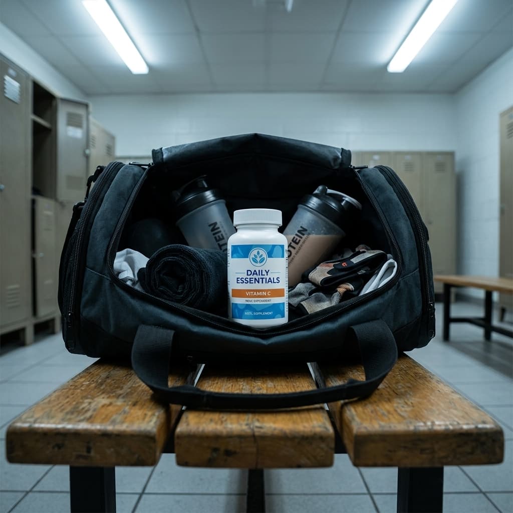 Lifestyle 2 — supplement bottle Amazon listing pack