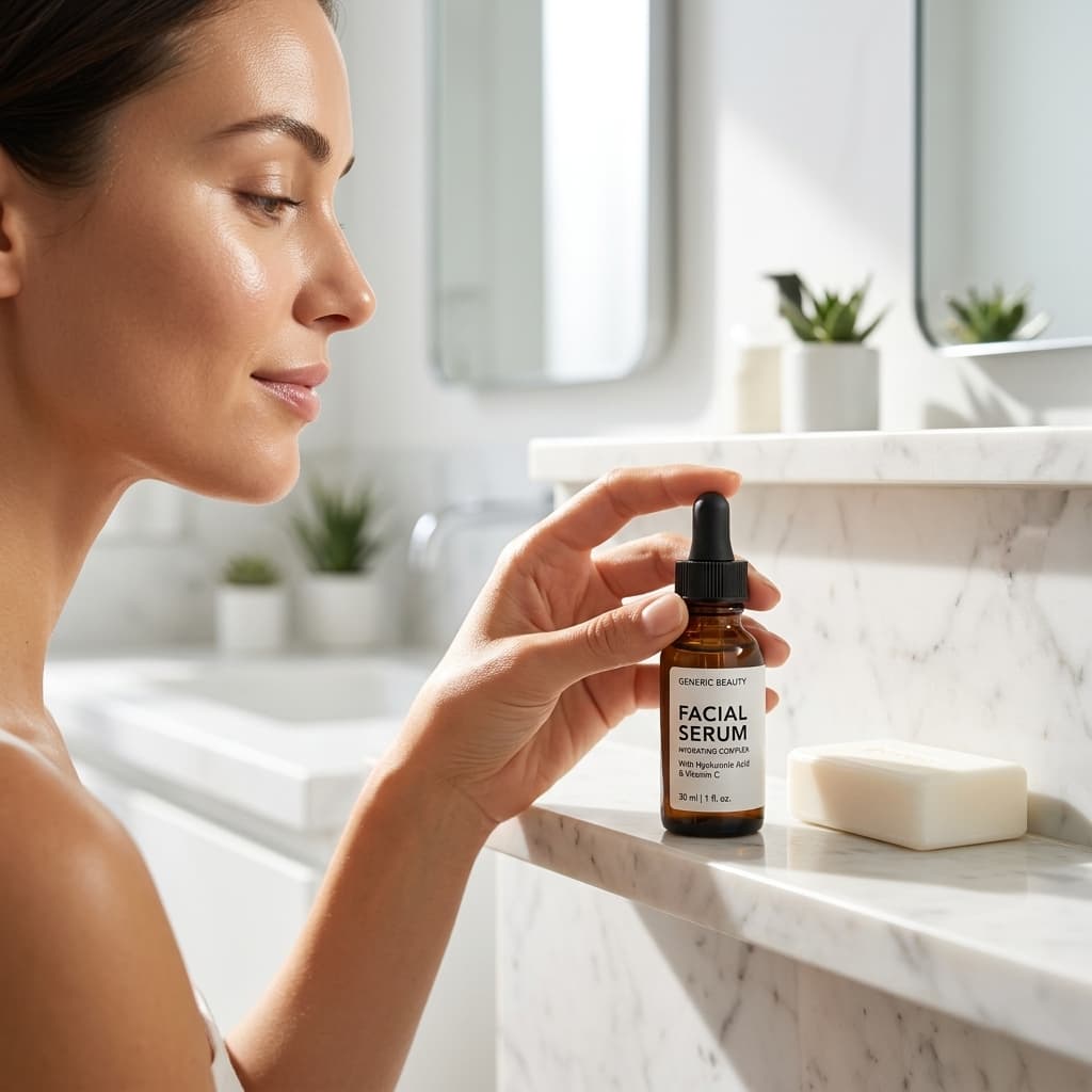 Lifestyle — Face serum Shopify pack