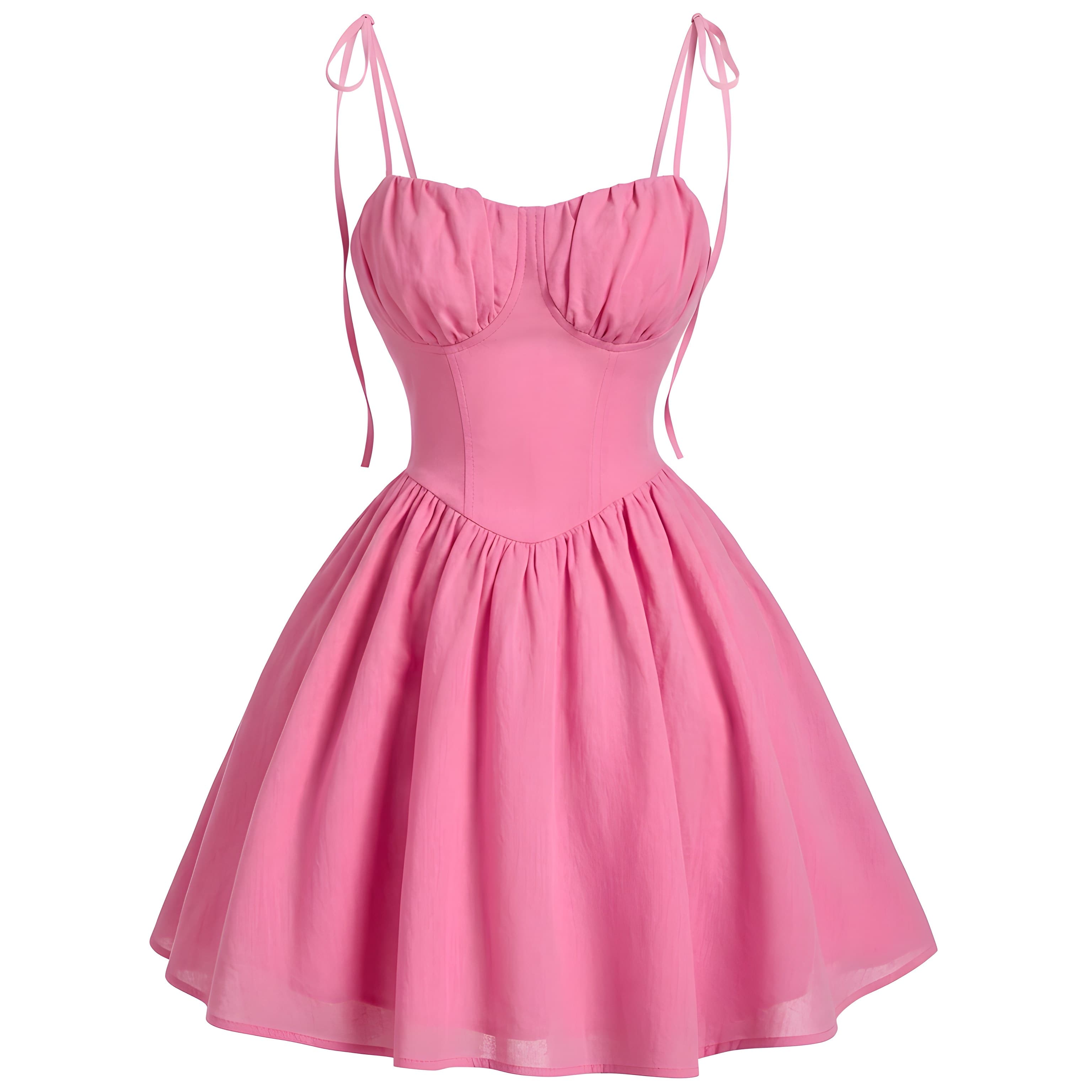 Generated Amazon Hero for pink dress