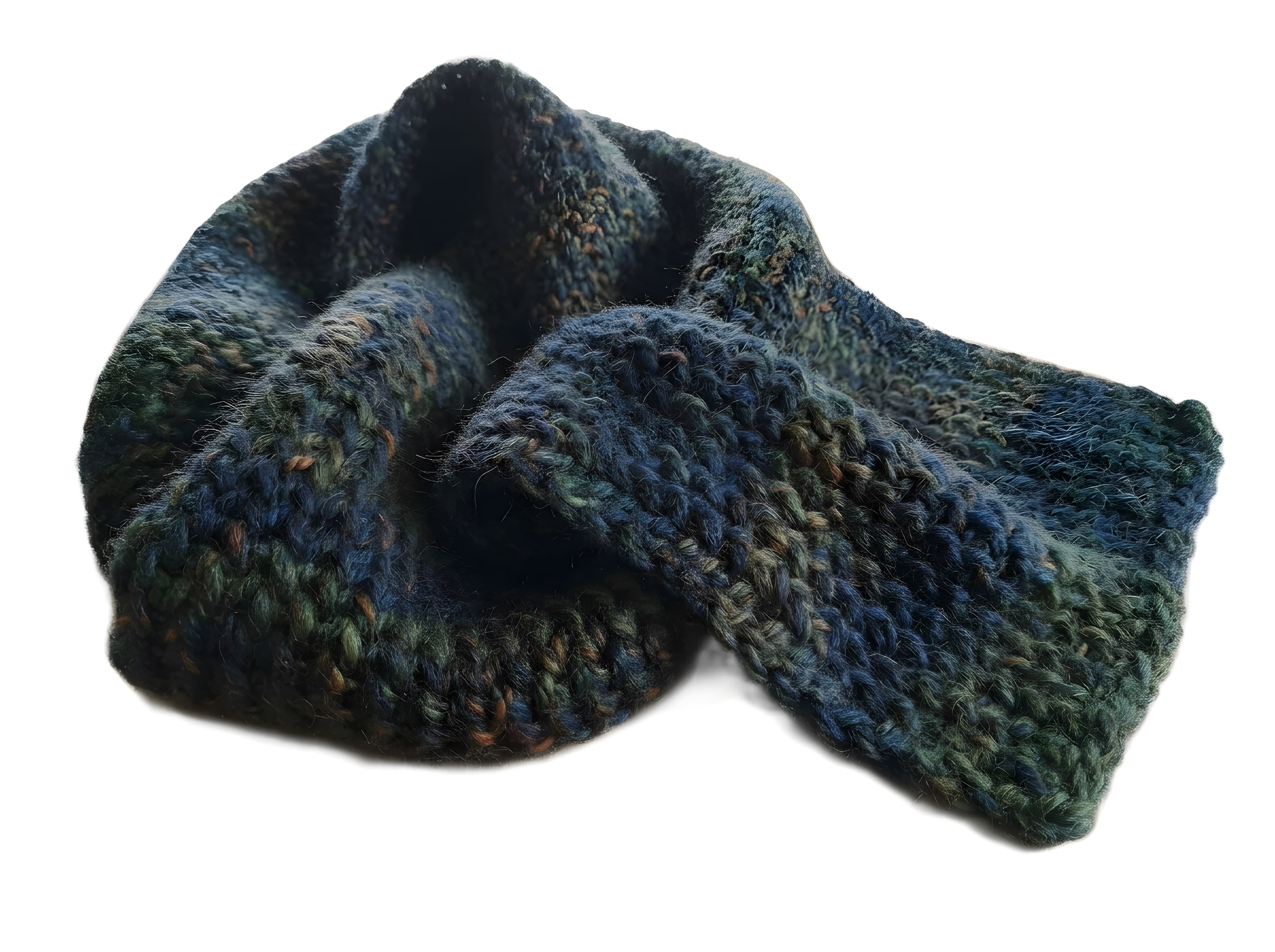 Hero — knitted scarf Etsy pack